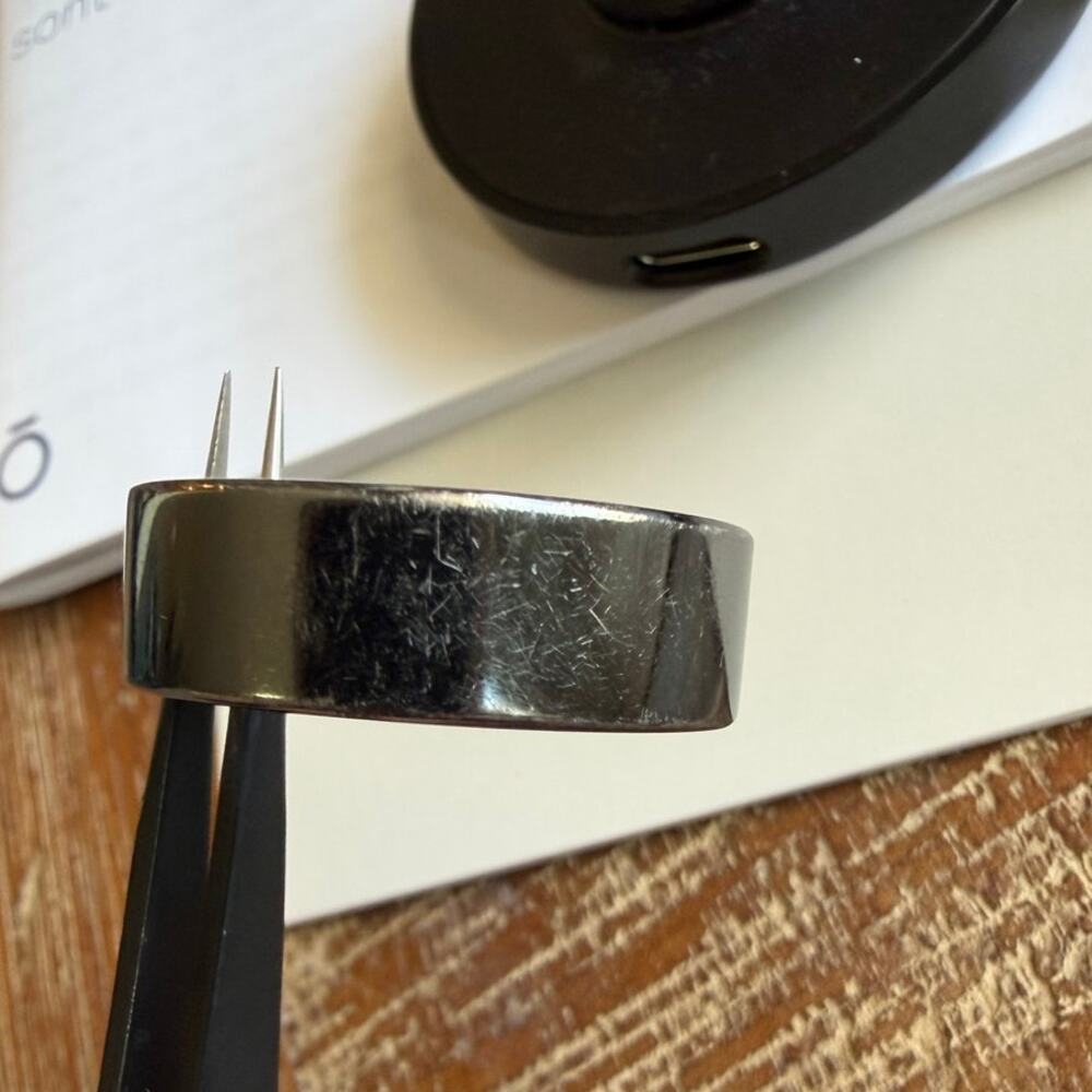 Oura Ring Generation 3 Activity Tracker Heritage Style Black Size 10 - Picture 5 of 11